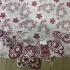 【S.G.R】2020 new tablecloths, table flags, throw pillows, linen embroidered tablecloths, lace trims, red craftsmanship details Picture